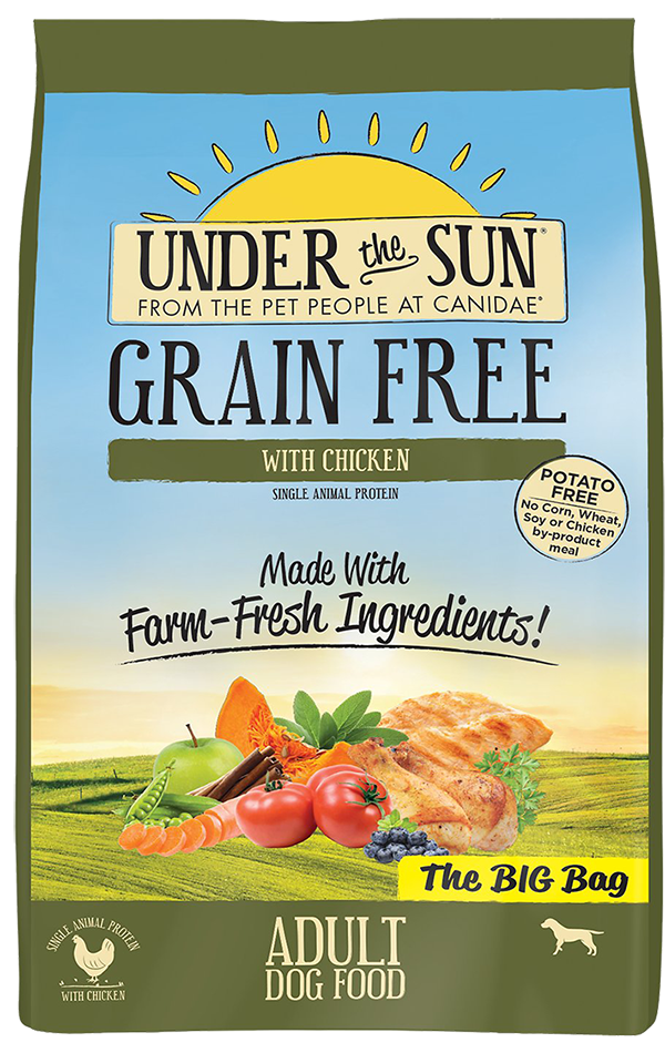 under chicken
