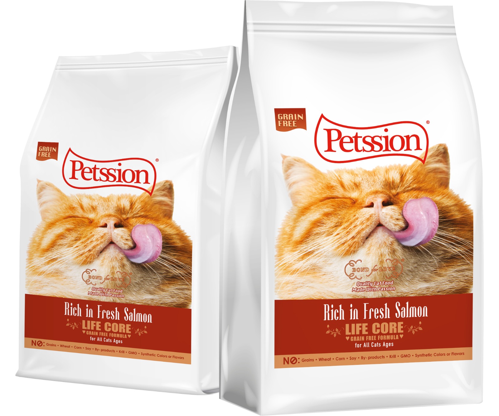 Petssion Grain Free Salmom無穀物三文魚貓糧