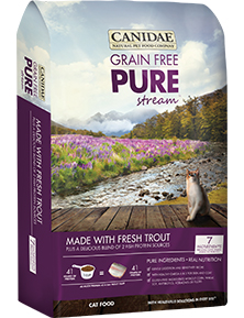 Canidae (Felidae) Grain Free PURE Stream 咖比(卡比)無穀物鱒魚配方貓糧