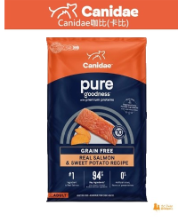 (新舊包裝隨機發貨)Canidae咖比(卡比) Pure Sea 無穀物三文魚及甜薯配方成犬糧