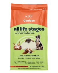 Canidae All Life Stages Less Active Dry Dog Food: Chicken, Turkey, & Lamb Meal