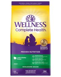 Wellness Complete Health Lamb Lamb Barley Health Formula Dog Food 30lbs