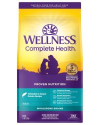 Wellness Complete Health Whitefish Sweet Potato Formula Dog Food