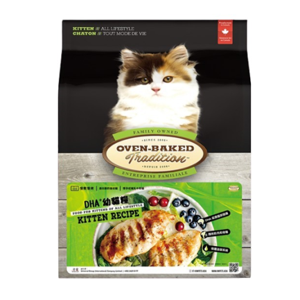 Oven-Baked Tradition(OBT)奧雲寶 Kitten 幼貓糧 (+DHA)