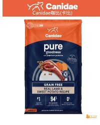 (新舊包裝隨機發貨)Canidae咖比(卡比) Pure Elements 無穀物羊肉配方成犬糧