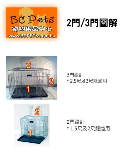 寵物籠的開門款式