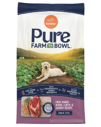 Canidae Pure Land grain-free bison and lamb formula for adult dogs
