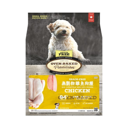 Oven-Baked Tradition(OBT)奧雲寶 Grain Free 無穀物雞+魚配方狗糧