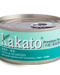 Kakato 卡格 全天然貓狗罐頭 吞拿魚、紫菜 (可選份量)