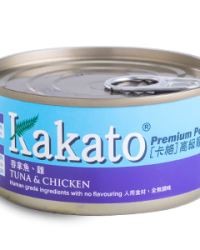 Kakato 卡格 全天然貓狗罐頭 吞拿魚、雞 (可選份量)