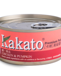 Kakato 卡格 全天然貓狗罐頭 雞、南瓜 (可選份量)