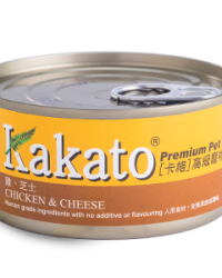 Kakato 卡格 全天然貓狗罐頭 雞、芝士 (可選份量)