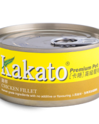 Kakato 卡格 全天然貓狗罐頭 雞柳 (可選份量)