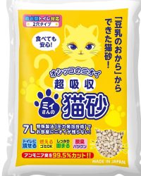 日本Mityan 超吸收雙通心豆乳豆腐砂 7L