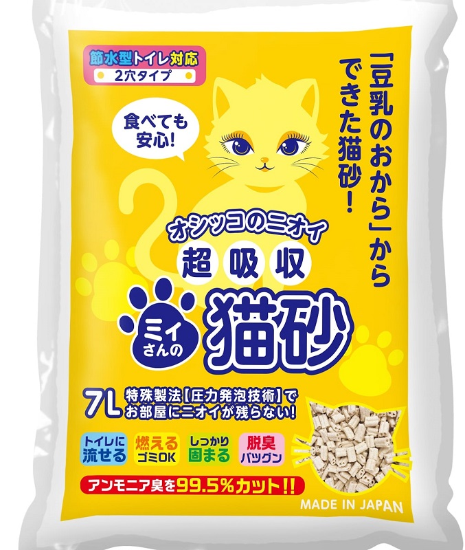 Mityan 超吸收雙通心豆乳豆腐砂 7L