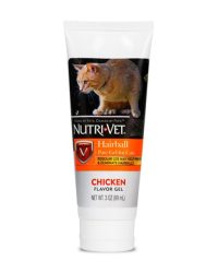 Nutri-Vet 貓用雞肉化毛膏(含多種維他命) 3oz