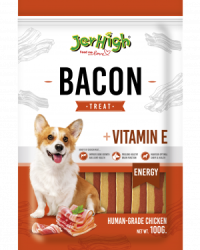 JerHigh小食 Bacon 煙雞肉片 100g
