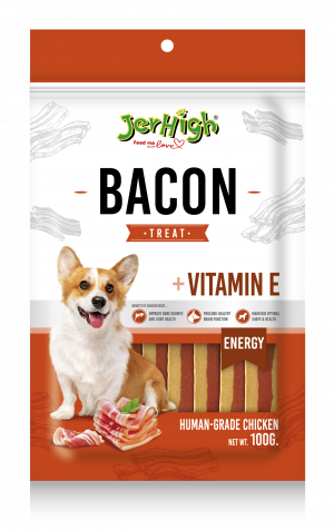 JerHigh 煙肉雞肉片 100g