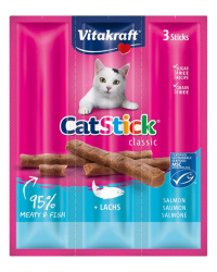 德國VitaKraft 肉條貓小食 三文魚 18g(3支裝)