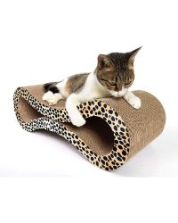 瓦通紙貓抓板附貓草(8字型)