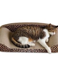 瓦通紙貓抓板附貓草(大梳化-豹紋)