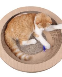 瓦通紙貓抓板附貓草(碗型)