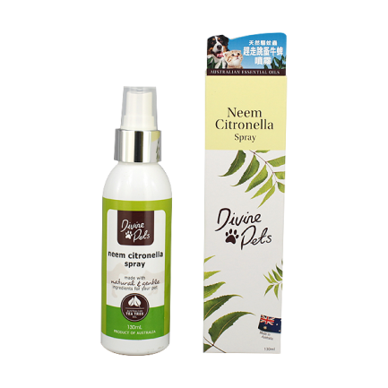 Divine Pets Neem Citronella Spray 防蚊蟲、跳蚤噴霧 130ml
