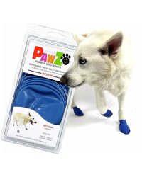 PAWZ Boots 橡膠寵物防水腳套(M)(藍色)