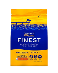 Fish4Dogs Finest Fish Gluten-Free Hypoallergenic Adult Dog Food – White Fish