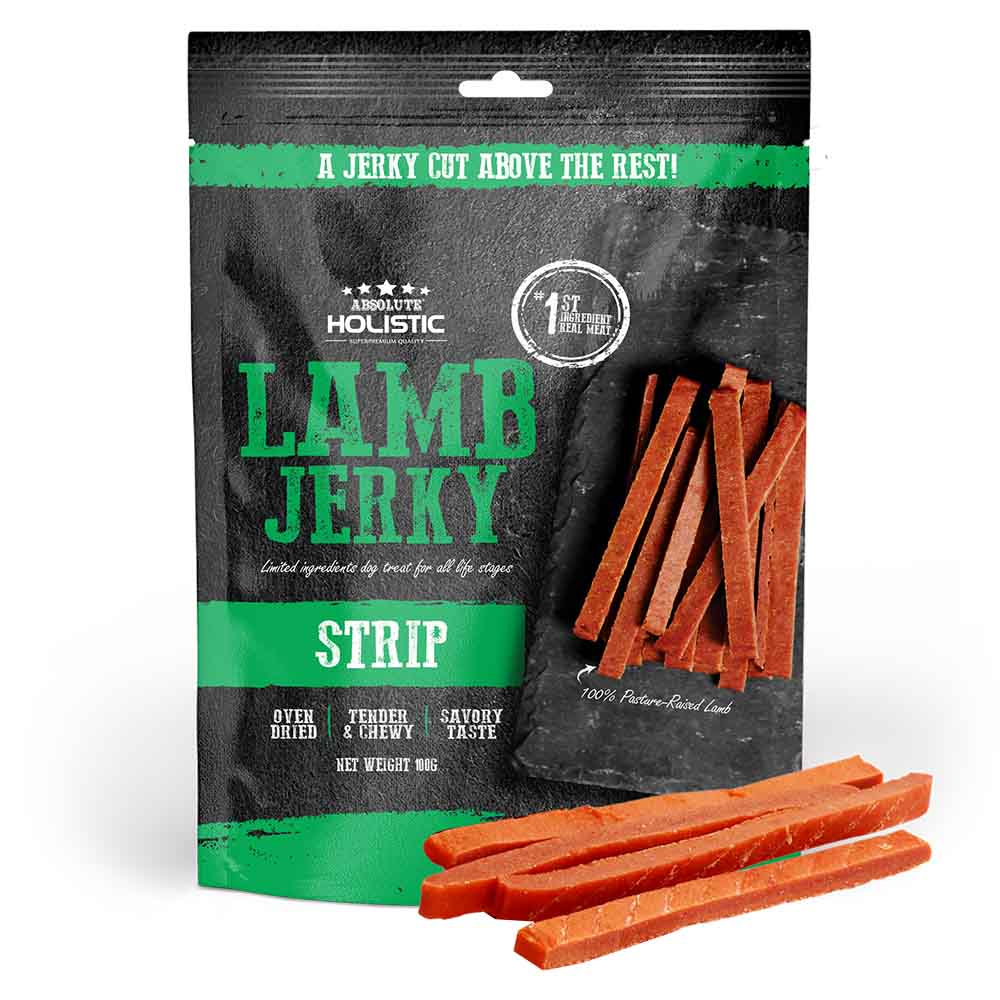 Absolute Holistic Oven Dried Lamb Jerky 烘乾鮮羊肉絲 100g