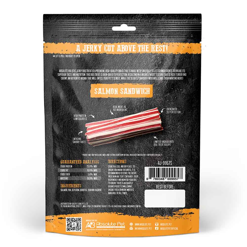 Absolute Holistic Oven Dried Salmon Jerky 烘乾鮮三文魚治 100g1
