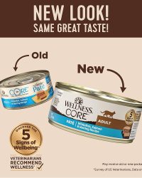 Wellness CORE+ 白魚拼三文魚及鯡魚無穀物配方 5.5oz