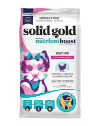 Solid Gold素力高 Nutrientboost(NB) Mighty Mini ™ 無穀物(雞肉)小型/迷你犬乾狗糧