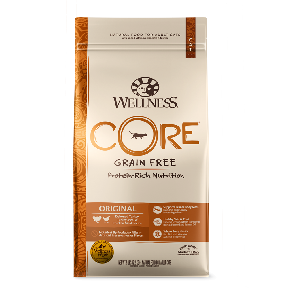 Wellness Core Original 無穀物原味全貓糧 - BC Pets 寵物用品中心 - 門市/網上/電話購買.免費送貨.行貨保證