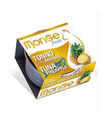 MONGE 天然貓罐頭 – 吞拿魚配菠蘿 80g