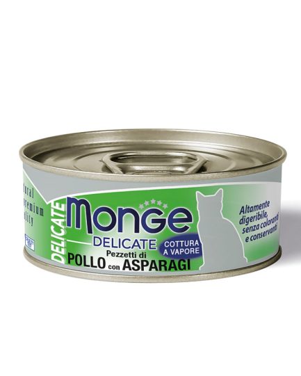 Monge 鮮味雞肉系列-雞肉配蘆筍 (綠色罐) (MO7320)