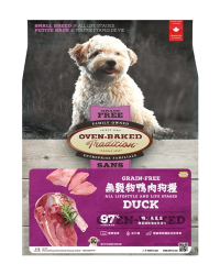 Oven-Baked Tradition(OBT)奧雲寶 Grain Free無穀物鴨肉配方狗糧