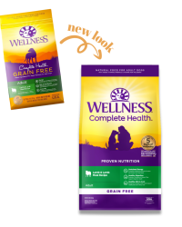 Wellness Complete Health Grain Free Lamb 無穀物羊肉配方狗糧 24lbs (新舊包裝隨機出貨)