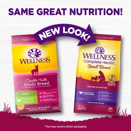 Wellness Complete Health Small Breed Adult 小型成犬火雞燕麥配方狗糧 4lbs