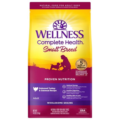Wellness Complete Health Small Breed Adult 小型成犬火雞燕麥配方狗糧 4lbs