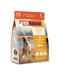 (會員優惠-購買3包或以上可以此優惠價購買)K9 Natural – Chicken Feast 紐西蘭脫水鮮肉狗糧 – 鮮雞盛宴 (新舊包裝隨機發貨)