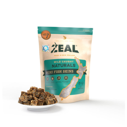 Zeal Hoki Fish Skins 紐西蘭藍鱈魚皮 125g (新舊包裝隨機出貨)