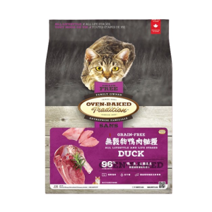 Oven-Baked Tradition(OBT)奧雲寶 Grain Free無穀物鴨肉配方全貓糧