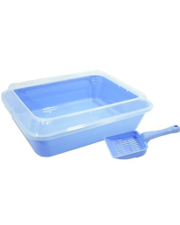 貓砂盆套裝連貓砂剷 (可選顏色/尺寸)