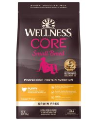 Wellness CORE Small Breed Puppy Grain-Free Small Breed Puppy Food 4lbs