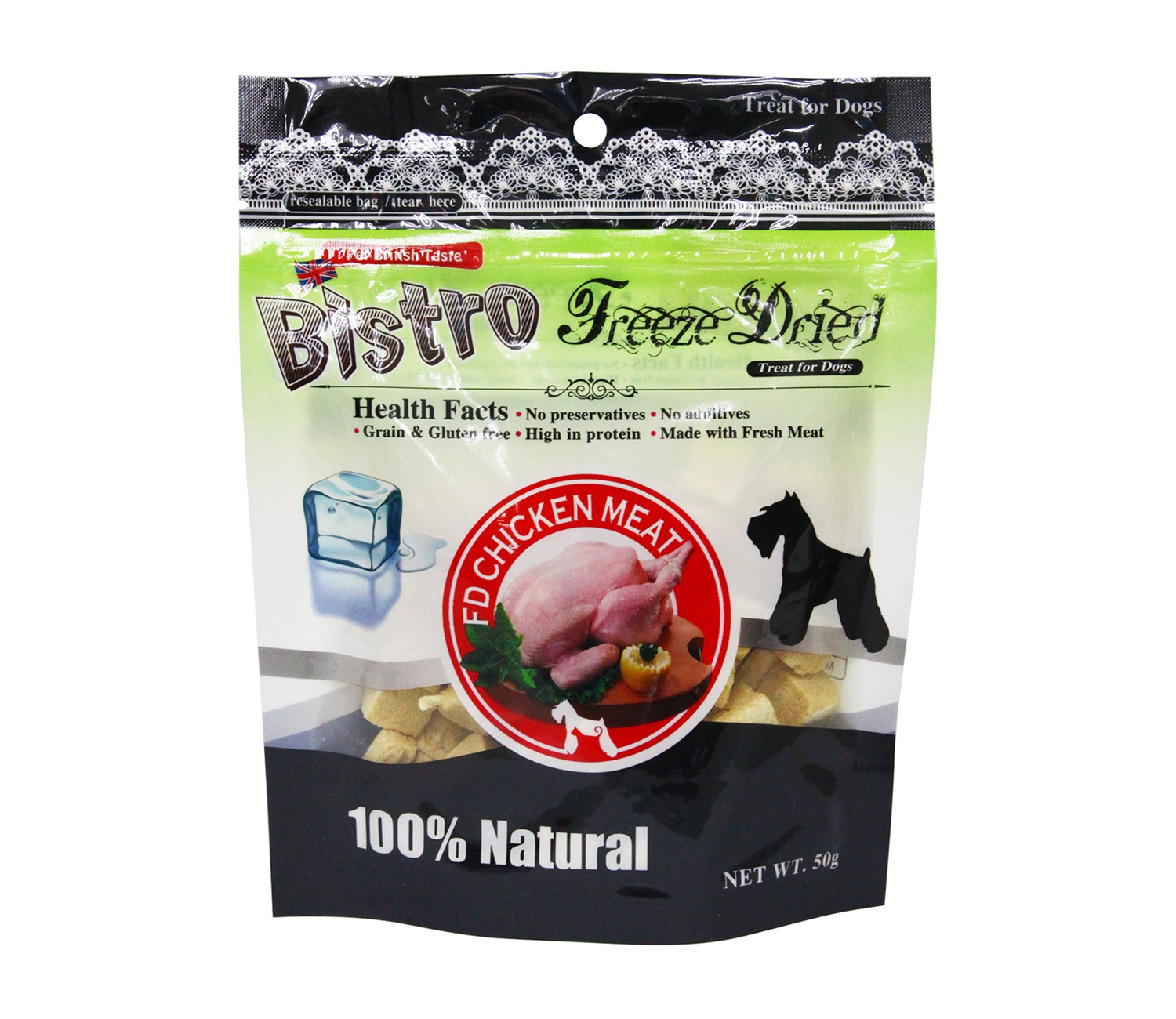 英國寶BT FD  脫水雞肉50g(狗用)