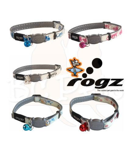 Rogz GlowCat 貓頸帶(反光邊)(可選顏色)