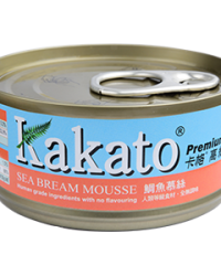 Kakato 卡格 全天然貓狗罐頭 鯛魚慕絲 70g