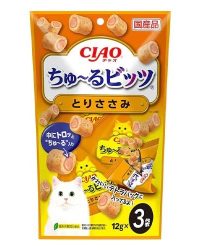 CIAO 流心粒粒貓小食 雞肉味 (12gx3袋)