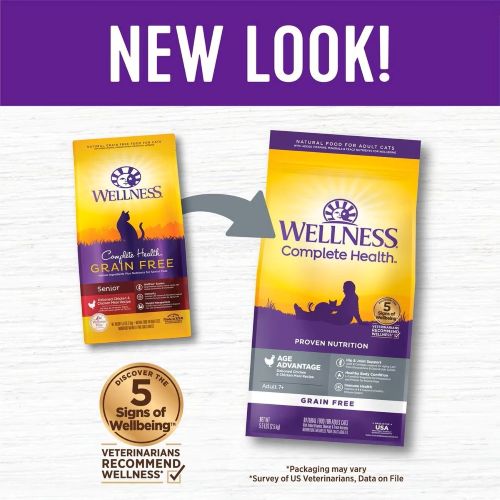 Wellness Complete Health Grain Free 無穀物老貓護養雞肉配方貓糧 5.5lbs